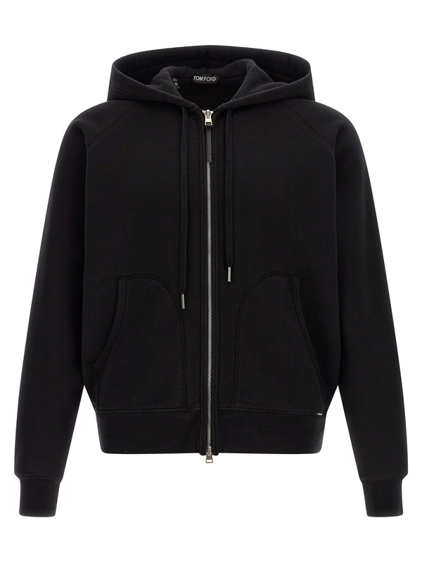 Cotton Hoodie Felpe Nero