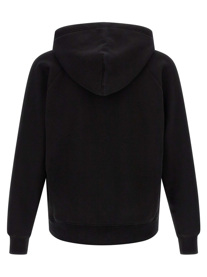 Tom Ford Cotton Hoodie Felpe - Nero | 153bfd31daa6463ca8aea50c2979e3c523fd67be