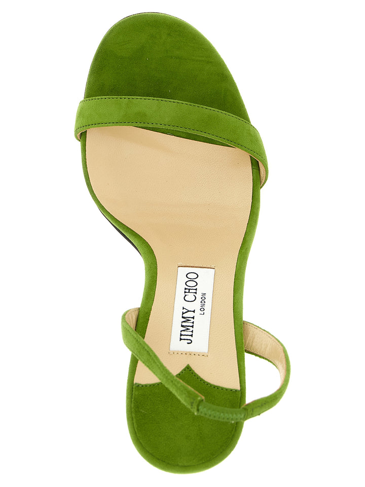 Jimmy Choo Jenn Sandali - Verde | f8bb9a7bf9b2b0518ee0c519b0d4ad8f2bae79b6