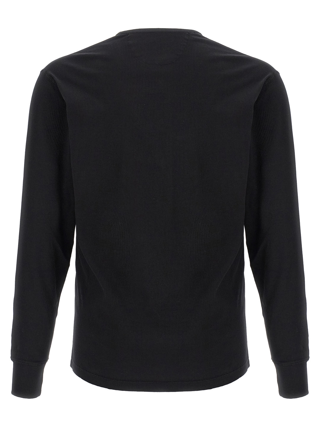 Tom Ford Ribbed Cotton T shirt - Nero | 2e49294856c476296711f373c76a126920c131d7