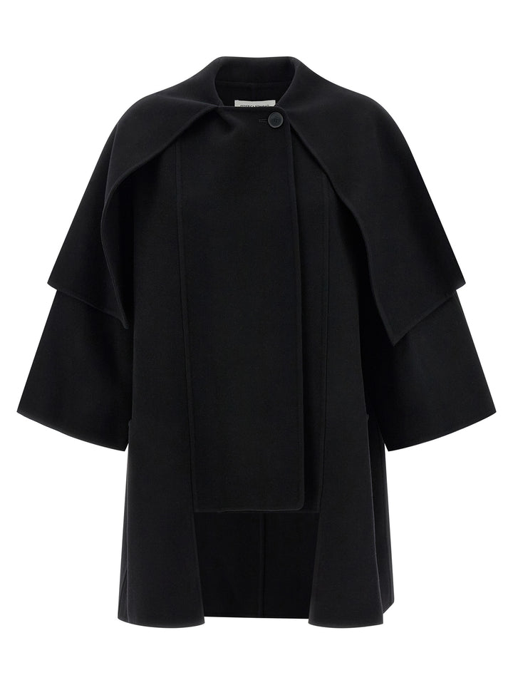Federica Bonifaci Cape Coat Trench e Impermeabili - Nero | f9c0c3ae1b2c0648dbb4197e9f76f6b010fcee18