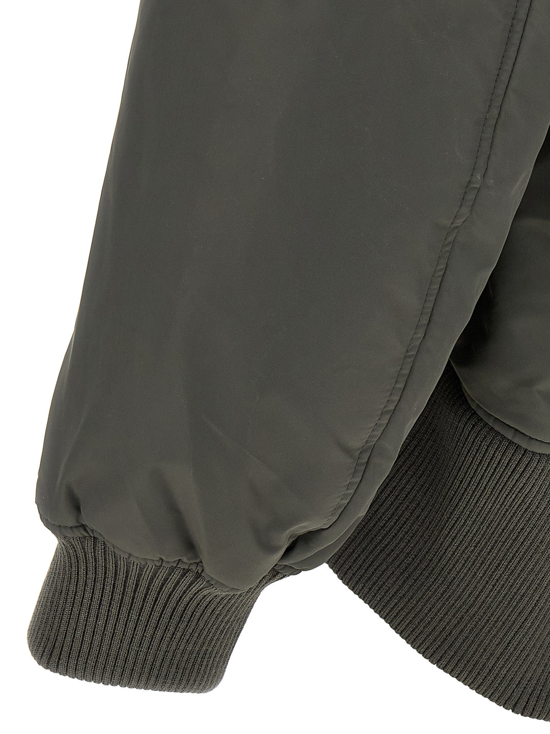 J.W. Anderson Curved Hem Puffer Jackets - Grigio | 38fa232770209e3bebc2ff487d4986c6bfad391d