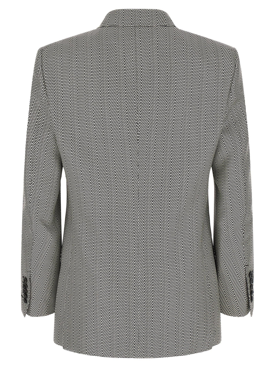Tom Ford Jacquard Blazer - Bianco/Nero | e9948ea4a6745b7faac0163fefe82b1fa3fd3b9e