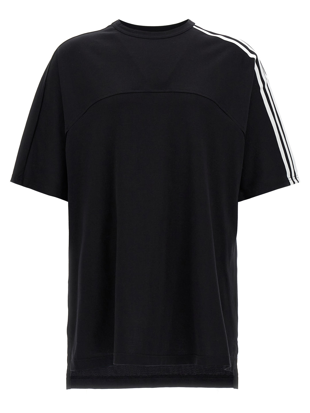 Y-3 Y-3 3-Stripes T shirt - Bianco/Nero | 6d94b4aa8a5ba5050345524a90fb3d18a3033ca6