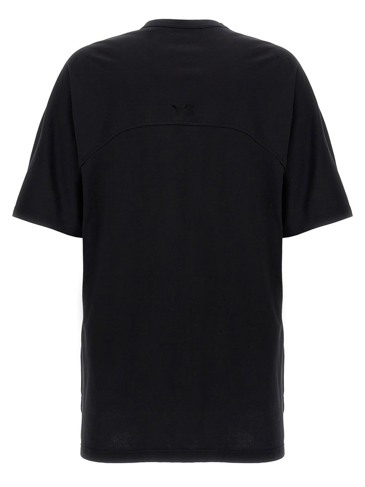 Y-3 Y-3 3-Stripes T shirt - Bianco/Nero | 5ed384475cadf648c174026d61b26ed900b890ff