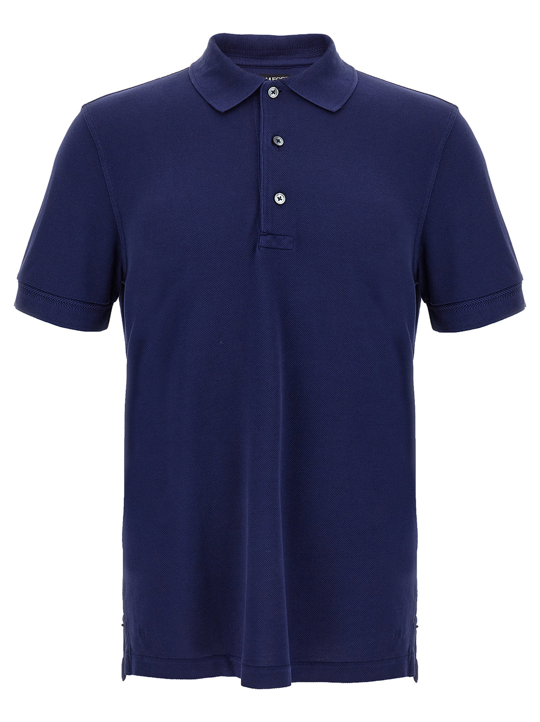 Tom Ford Piqué  Shirt Polo - Blu | e844c5c219f66b4d7aca4de2e99b2e7019d0155d