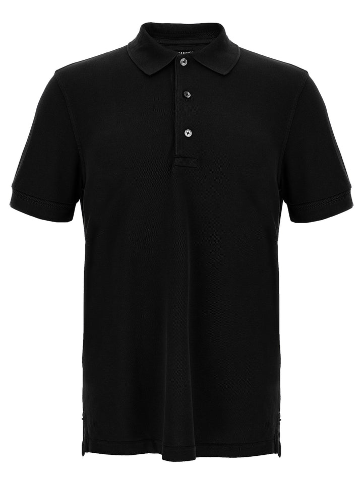 Tom Ford Piqué  Shirt Polo - Nero | b287501e44743c65fe79afd902cd1b6c72e5df67