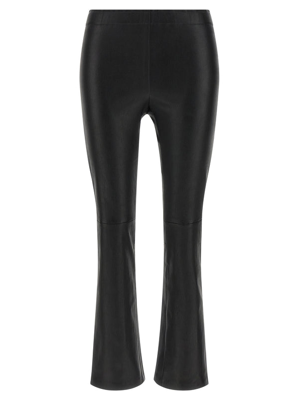 Leather Pantaloni Nero