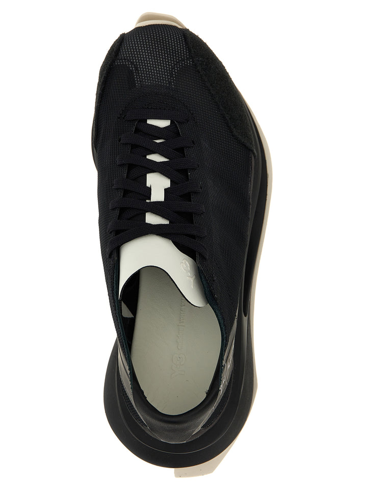 Y-3 S-Gendo Run Sneakers - Bianco/Nero | b6785859d9ea5d95d3e1238e881e94bd9c787a44