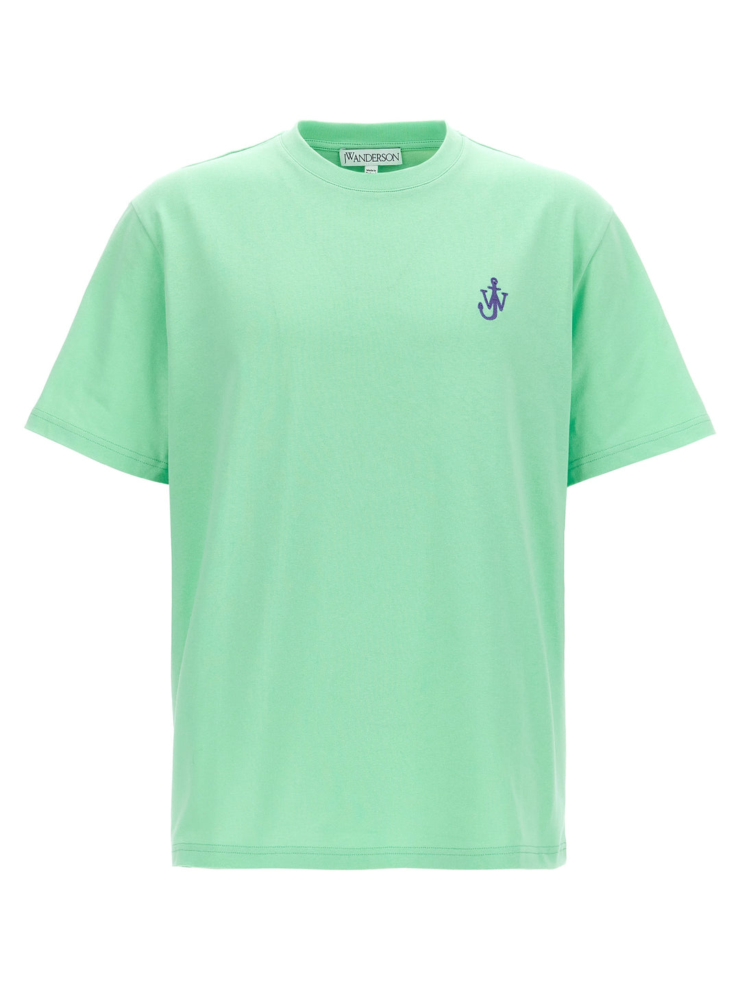 J.W. Anderson Anchor Embroidery T shirt - Verde | 8d2e0e38549f336a816cf538f366ef5aea0515a9