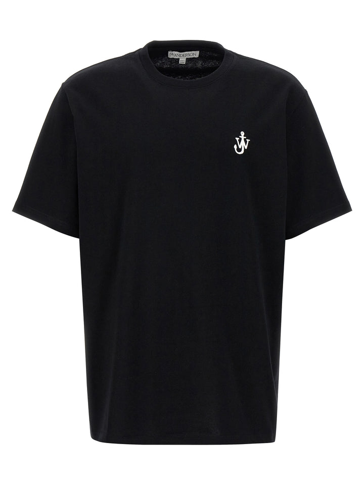 J.W. Anderson Anchor Embroidery T shirt - Bianco/Nero | 6e66a2b3f745102d0640790b0d4ce8a37aed922b