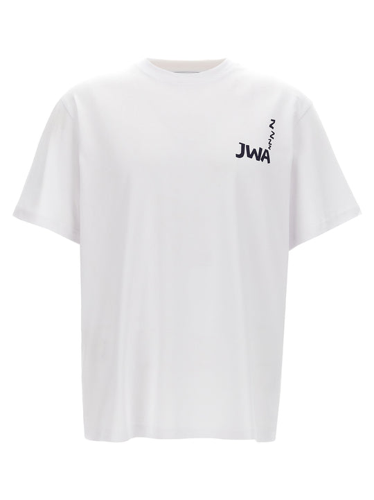 Logo T Shirt Bianco/Nero
