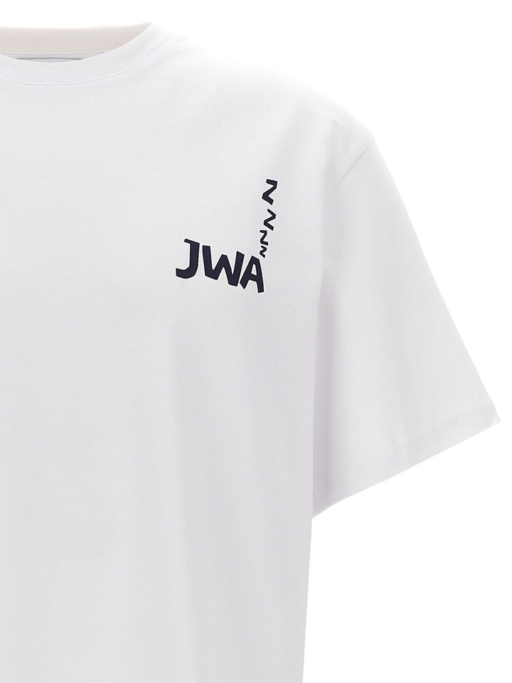 J.W. Anderson Logo T shirt - Bianco/Nero | d7f52554a8298ca8667add43649c61e970ee1fc8