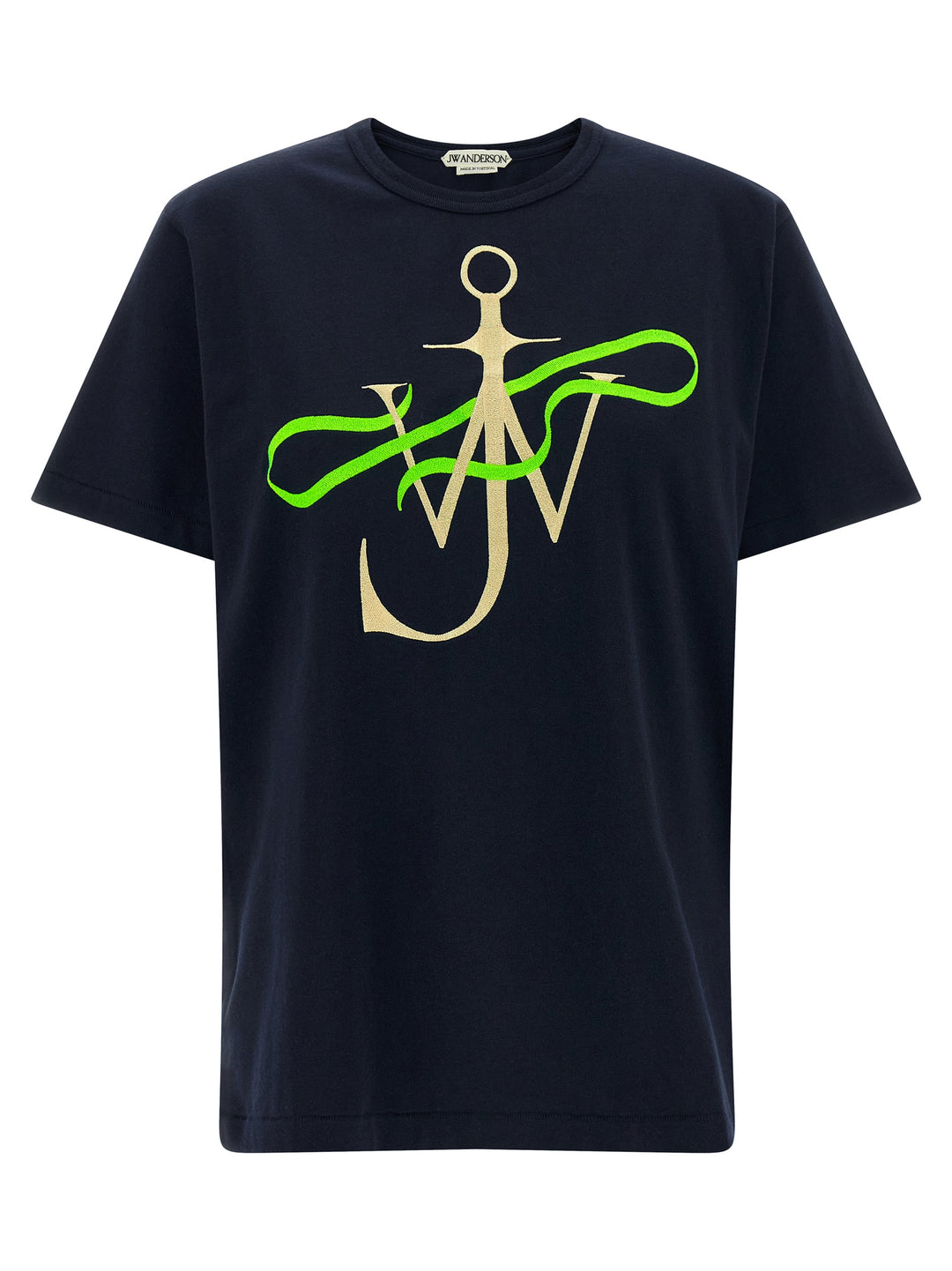 J.W. Anderson Ribbon Anchor T shirt - Nero | 2a05d36662838f42361450b0156d454e5658b601