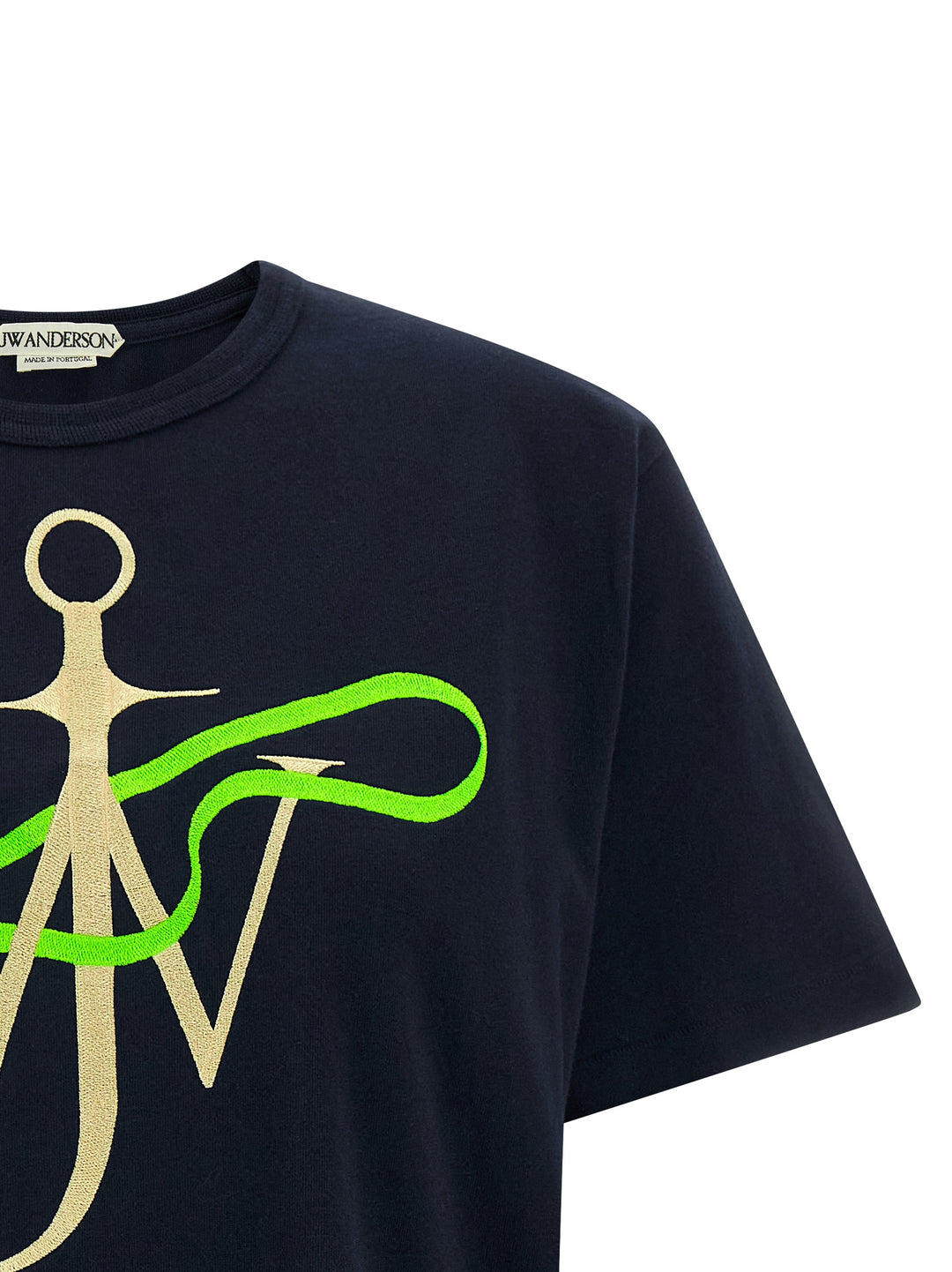 J.W. Anderson Ribbon Anchor T shirt - Nero | bf9154ca56e92bb8b3608b73c77eab020adc15e7