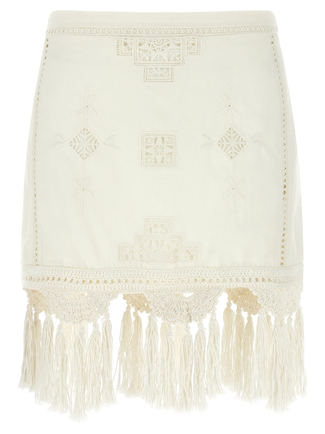 Isabel Marant Sandra Gonne - Bianco | aa7b878b67ca6220c877c7338f85284d0eefc5eb