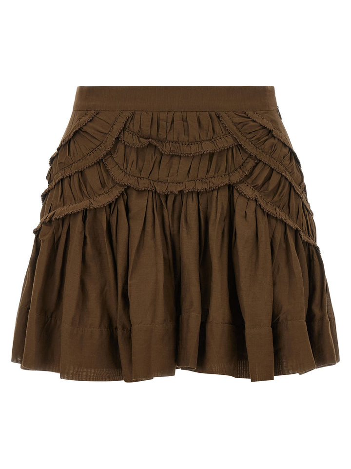 Marant Etoile Ceola Gonne - Verde | 067e149bec00543409fa41776aa286152c81d29e