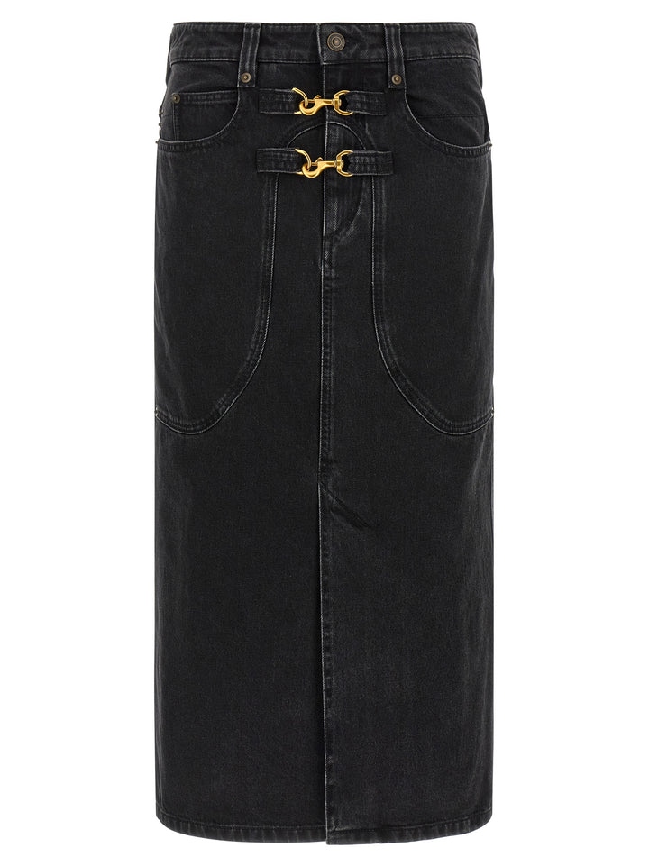 Isabel Marant Pavina Gonne - Nero | 530b9115d8f34e1837c523b7c0987b26a5be53a5