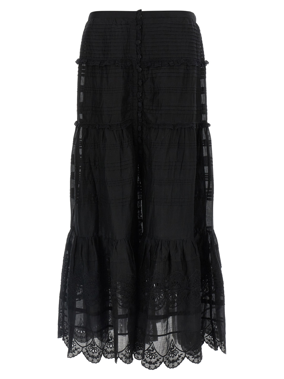 Marant Etoile Paoline Gonne - Nero | f4b43296a892dfad100b48d5254cc3b7f3a4df8a