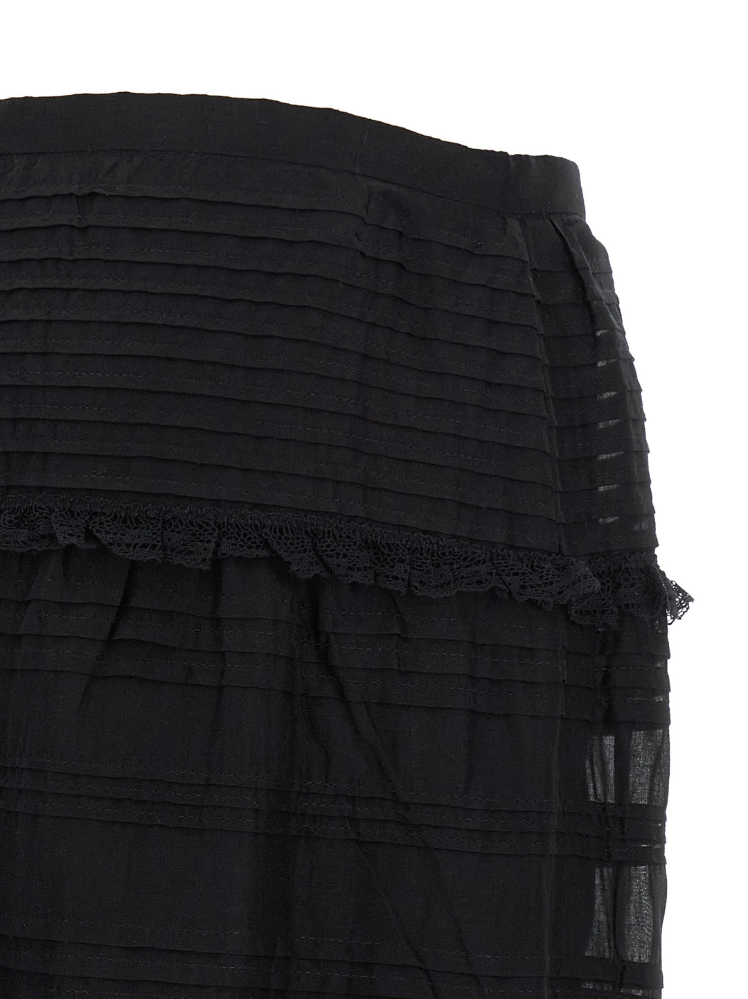 Marant Etoile Paoline Gonne - Nero | 8e3bef9644bf08f09f7df69964768a9eb7f77ae3