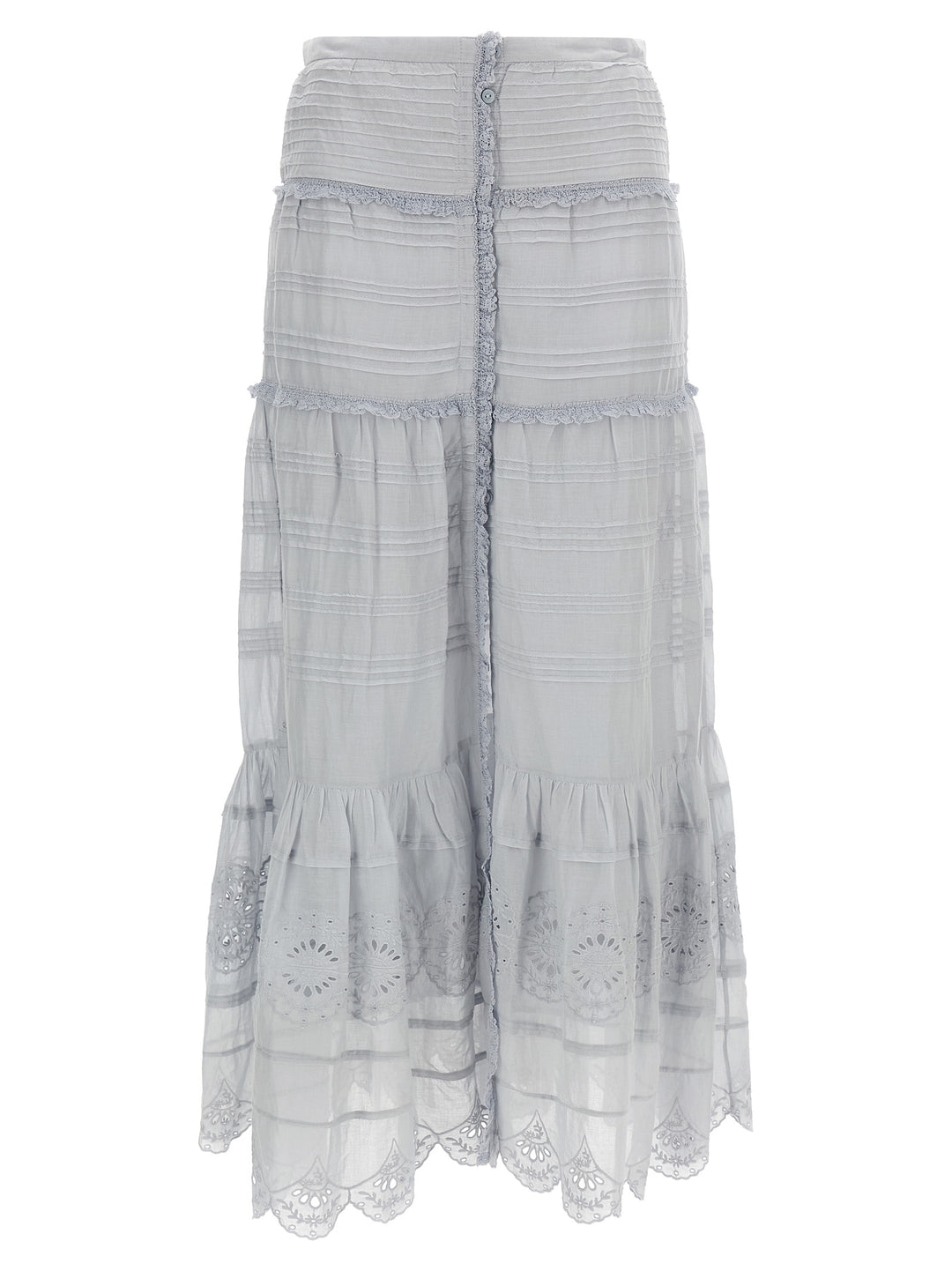 Marant Etoile Paoline Gonne - Celeste | a4edf1627e166d36db7e8226f9f3fb04f25113f2
