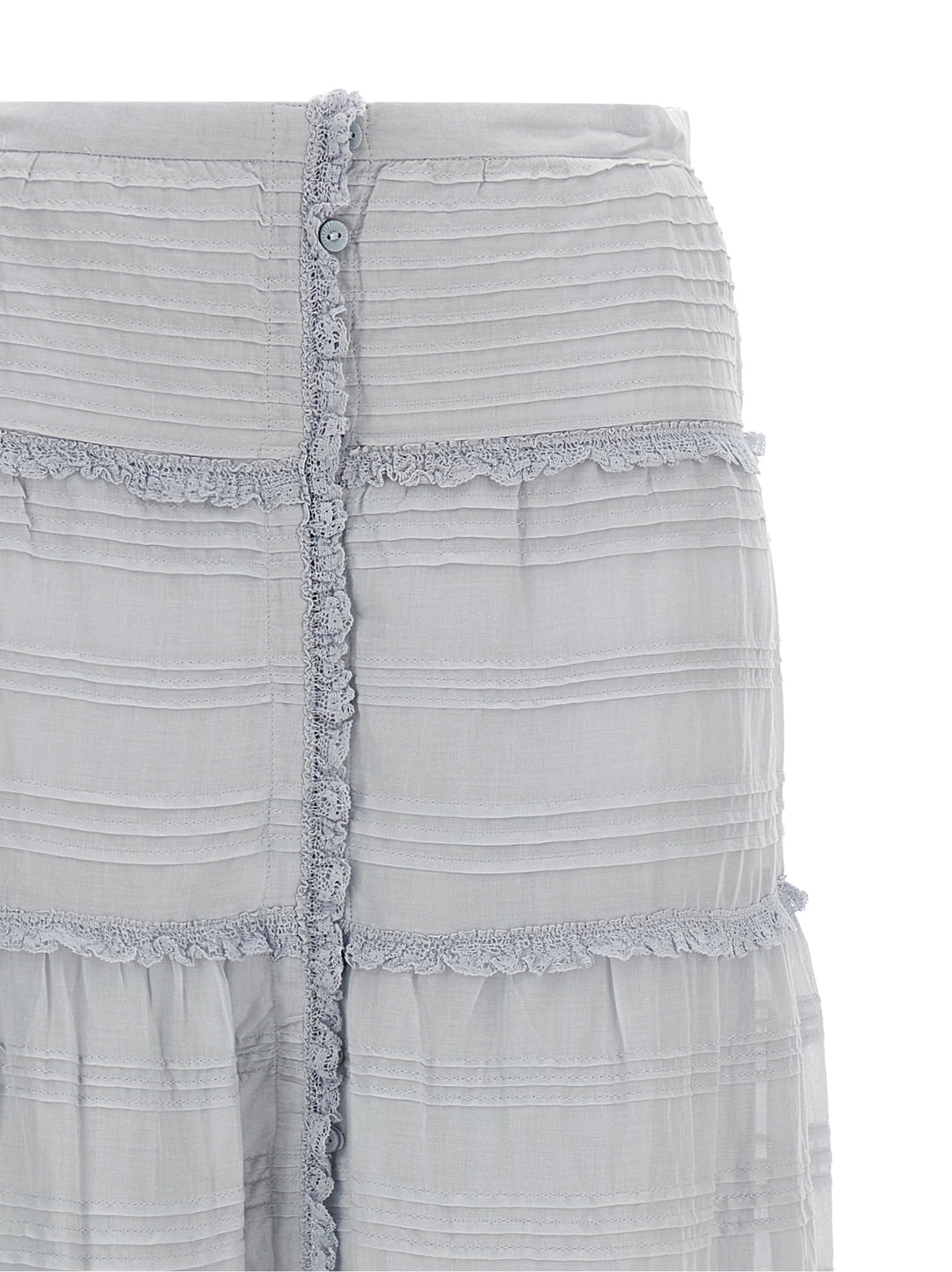 Marant Etoile Paoline Gonne - Celeste | 71a3ffedcdcb66f69f1cce4dfedda3c0a0b3e6e9