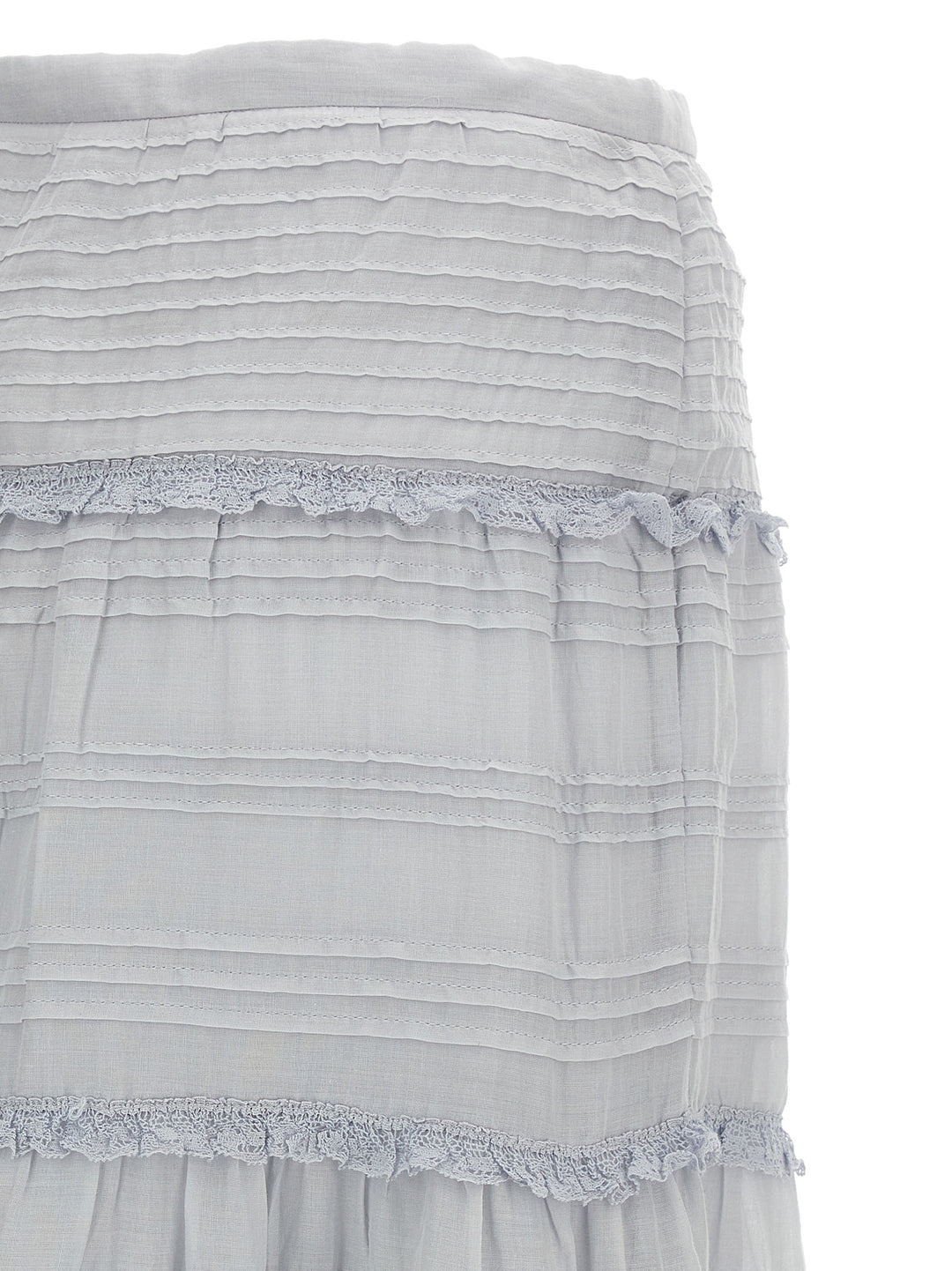 Marant Etoile Paoline Gonne - Celeste | 6dfcf7e963497920fe1b82d34d44d59289e2cd58