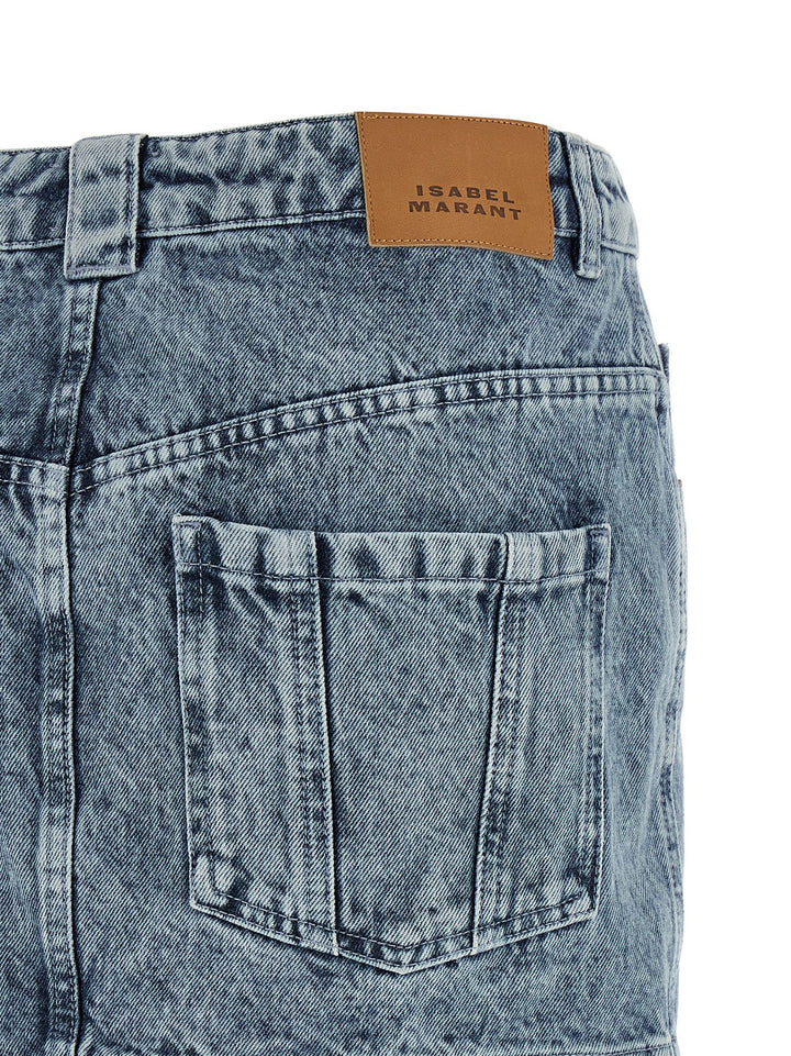 Marant Etoile Juana Gonne - Celeste | 0bb25d61b16f2a1f094989688f532f47fec90b5a