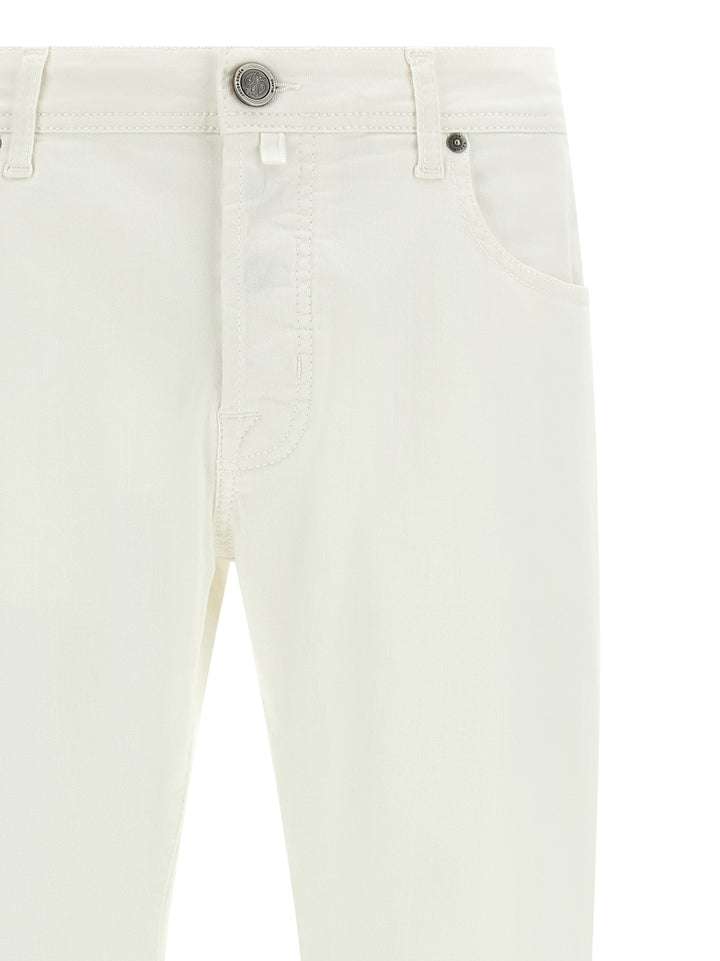 Jacob Cohen Bard Jeans - Bianco | 595527f97e2659fee11644567b844f9d35370734