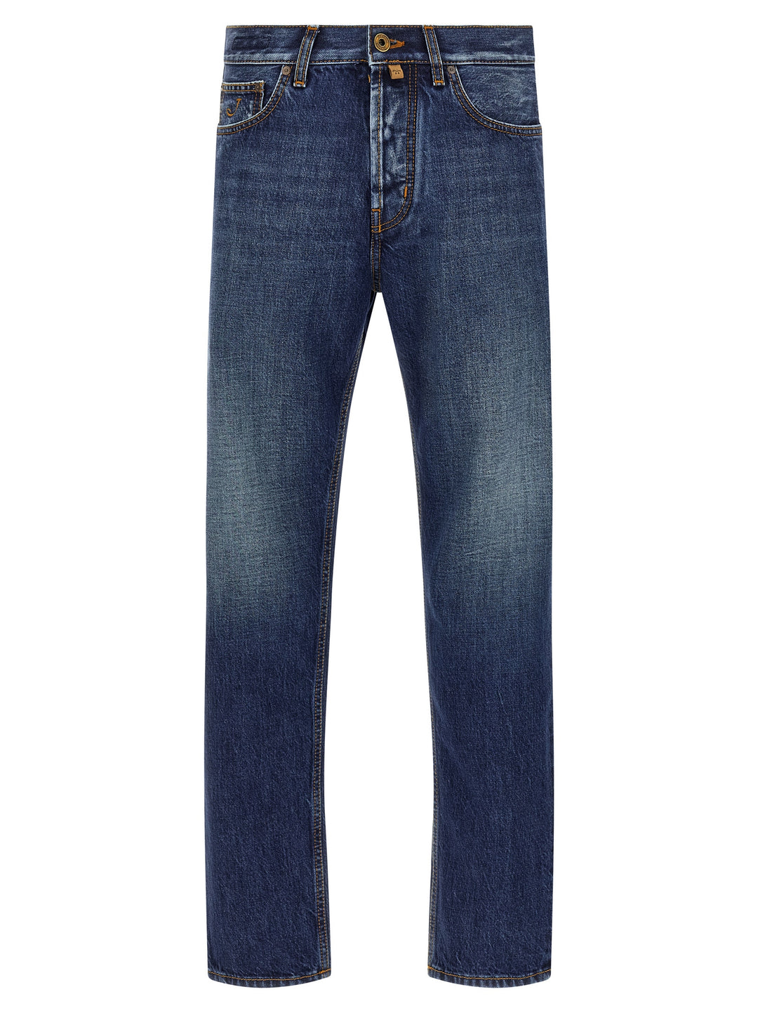 Jacob Cohen Cropped Tapered Jeans - Blu | 6037a6def4a7884f5d97d12007edefd8ec15750b