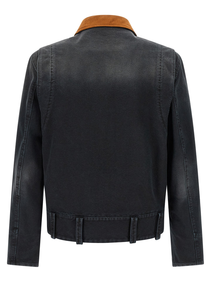 Marni Canvas Jacket Puffer Jackets - Grigio | 14e02e5b052d422e202681df0b8e5e07f442052b