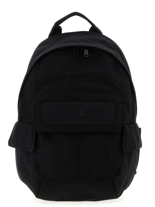 Small Logo Pocket Backpack Zaini E Valigie Nero
