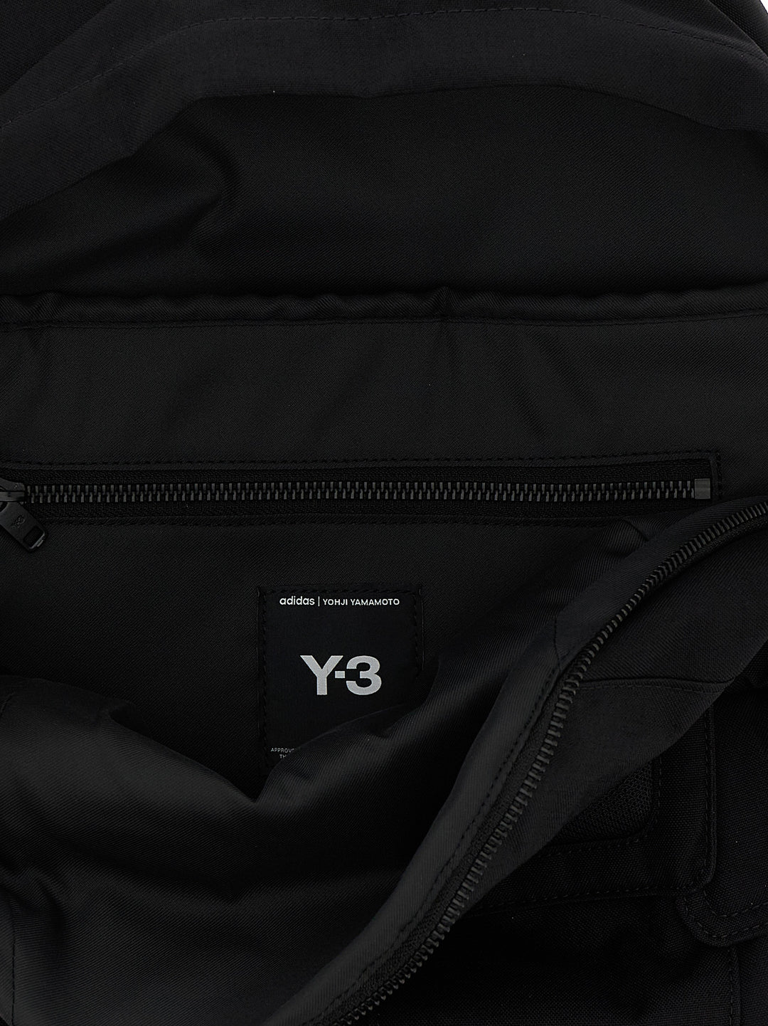 Y-3 Small Logo Pocket Backpack Zaini e Valigie - Nero | bf48a0137dd919b380ebd9e91f81a9fd93143da5