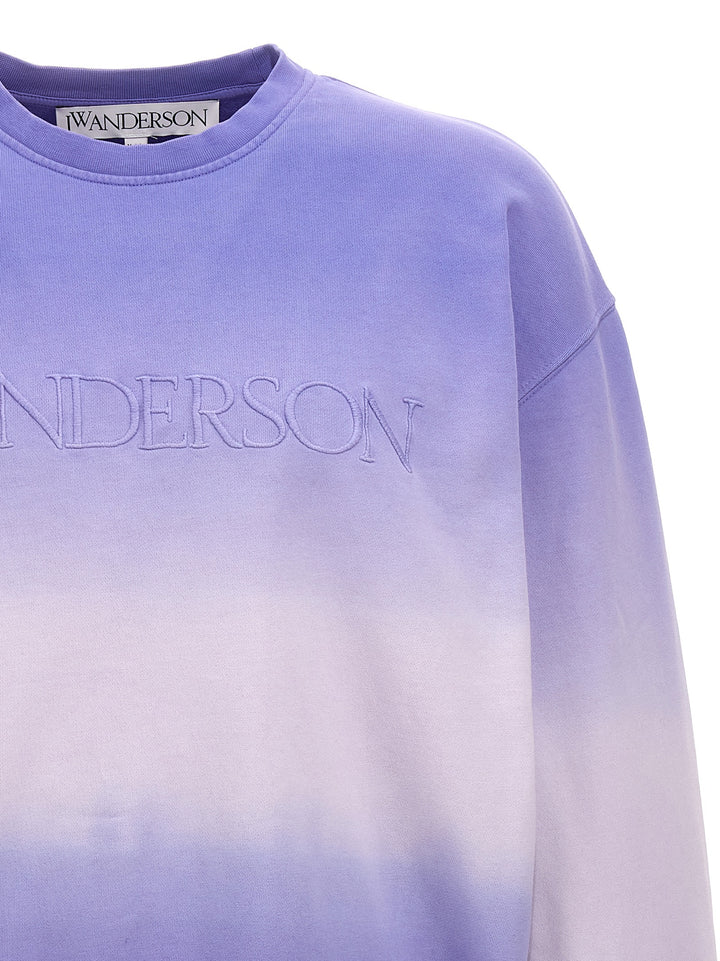 J.W. Anderson Gradient Felpe - Viola | b061821f0cf39be6c595c19ccdf127b151eec1da