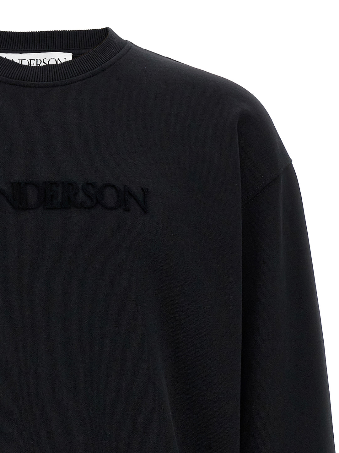 J.W. Anderson Logo Embroidery Felpe - Nero | 64d1537305070a6eca35f90624cc8984c9c8e451