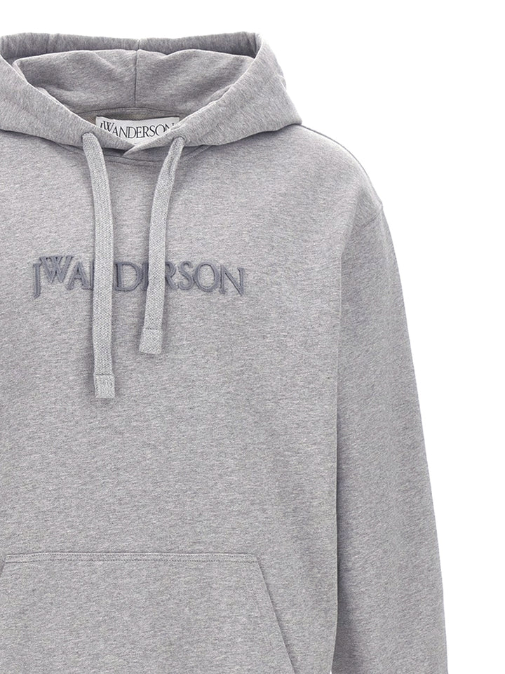 J.W. Anderson Logo Embroidery Felpe - Grigio | 0ffda2f11ecf010a52c4d445f1d46ed878cf6591