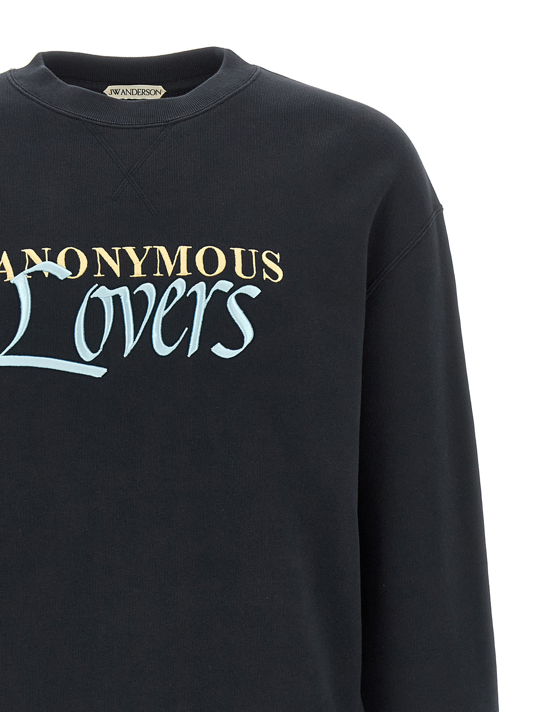 J.W. Anderson Anonymous Lovers Felpe - Nero | 0575ac2dcd61bb900df640c0124944a58c7de66b
