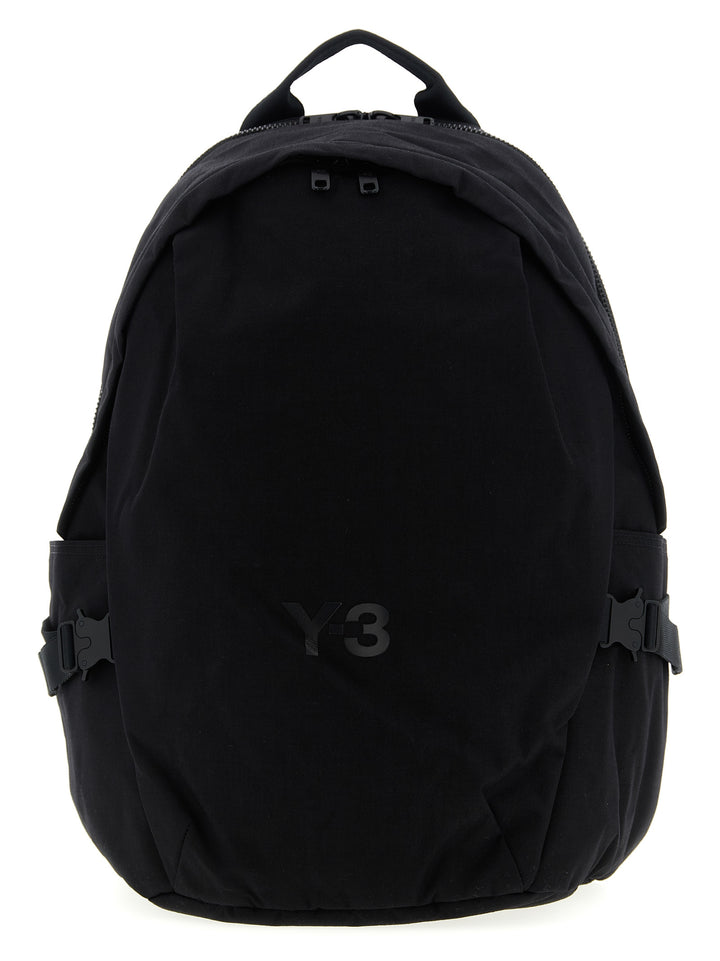 Y-3 Logo Backpack Zaini e Valigie - Nero | 7d3757ef8120910400f8f1bd894056b136644f7e