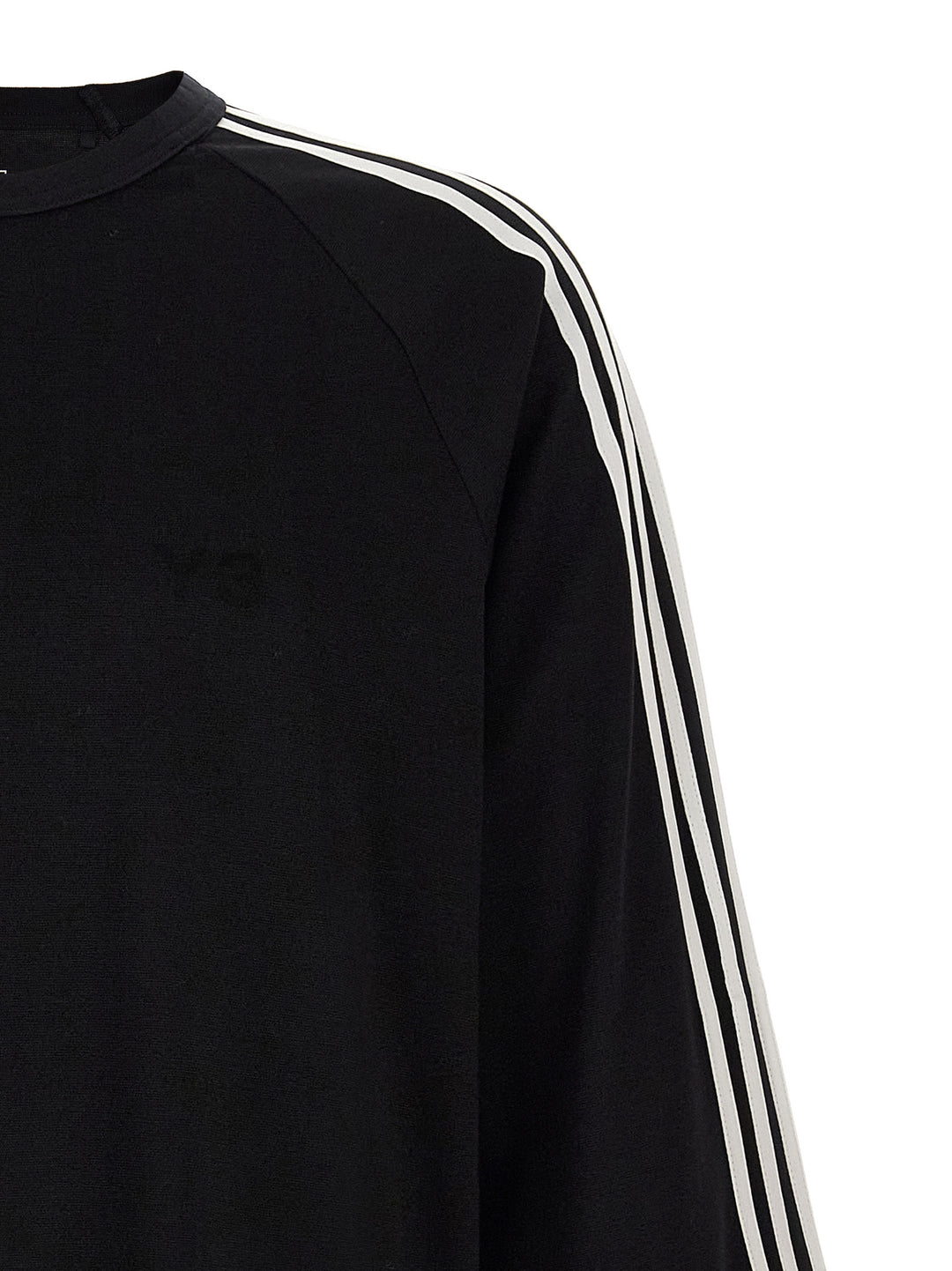 Y-3 Y-3 Long Sleeve Tee 3-Stripes T shirt - Bianco/Nero | b9a5bda94cba4399cf8aac5abc0590857b2cbe7b