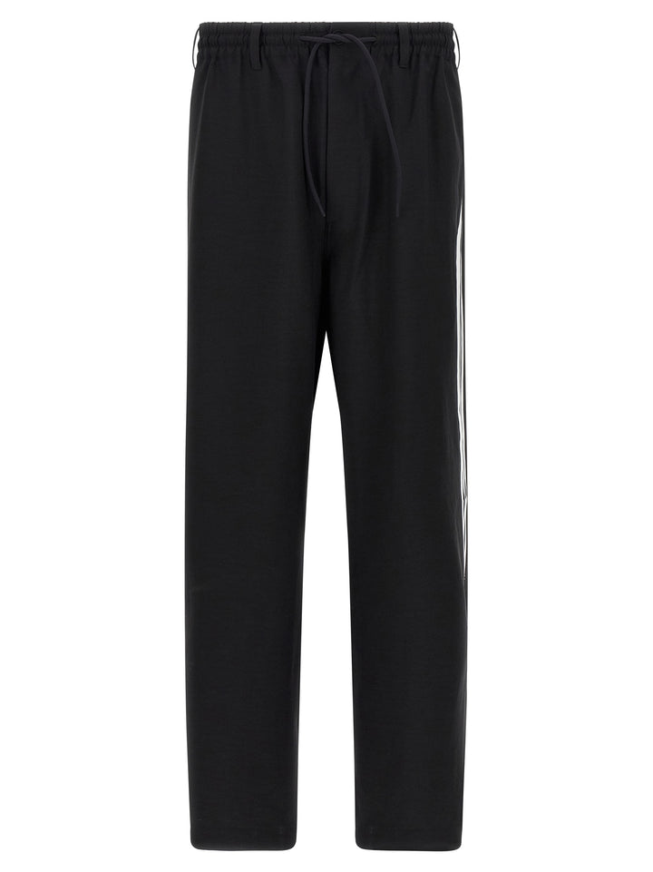Y-3 Y-3 3-Stripes Pantaloni - Bianco/Nero | 365677a314cfc79b9058753cd17e654f69fd8cea
