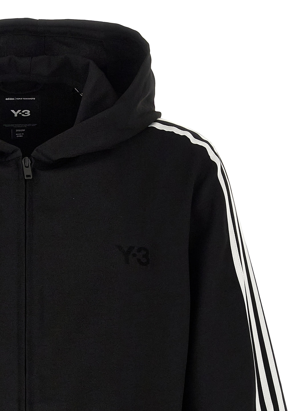 Y-3 Y-3 3-Stripes Felpe - Bianco/Nero | fe1d4bbb4508e063804199e6b97ca7bde03353e7