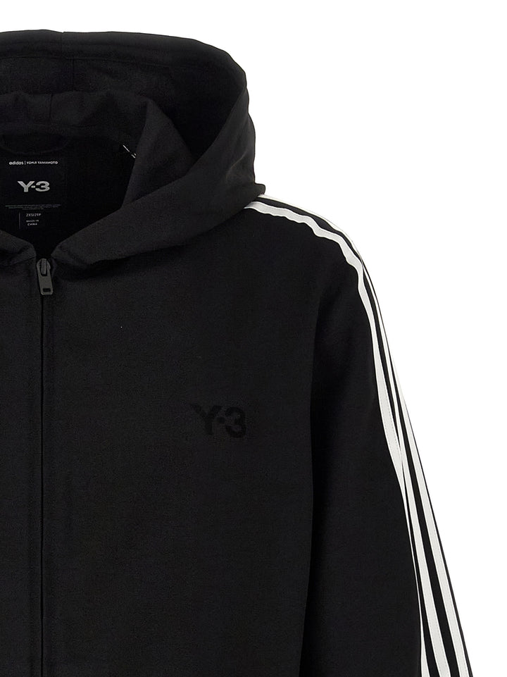 Y-3 Y-3 3-Stripes Felpe - Bianco/Nero | fe1d4bbb4508e063804199e6b97ca7bde03353e7