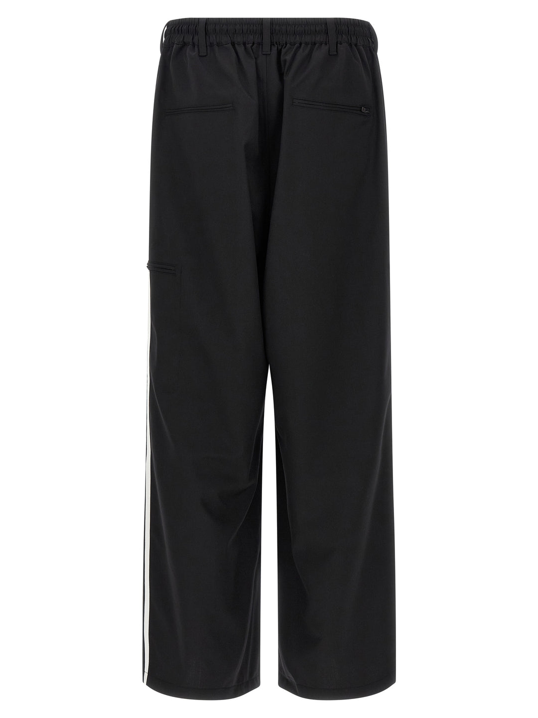 Y-3 Wool Blend Pantaloni - Nero | 5f66543ed0a6c5897a1a1ad1cdc4940d17e47336
