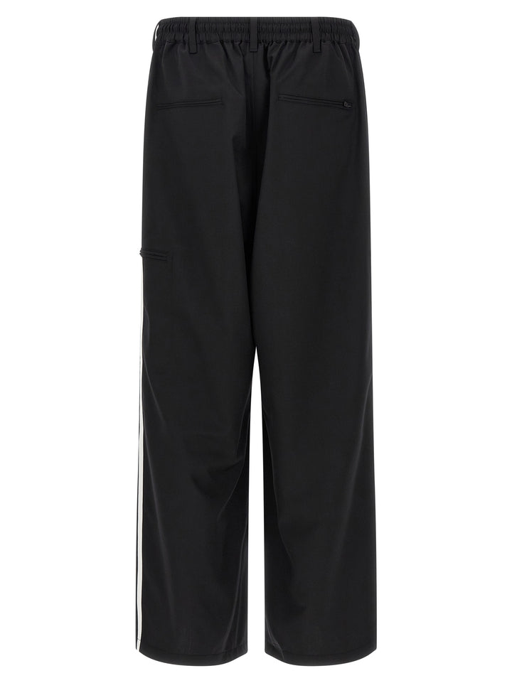 Y-3 Wool Blend Pantaloni - Nero | 5f66543ed0a6c5897a1a1ad1cdc4940d17e47336
