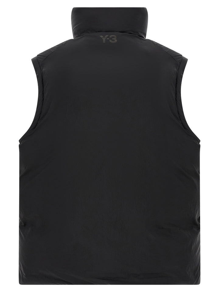 Y-3 Y-3 Puffer Gilet - Nero | 32b23c47f606c595ef385b32319e160f6991d2a9