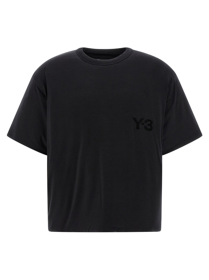 Y-3 Y-3 Padded T shirt - Nero | 1f4920e51e5bf4c64f76354324aecabd4074ac0d