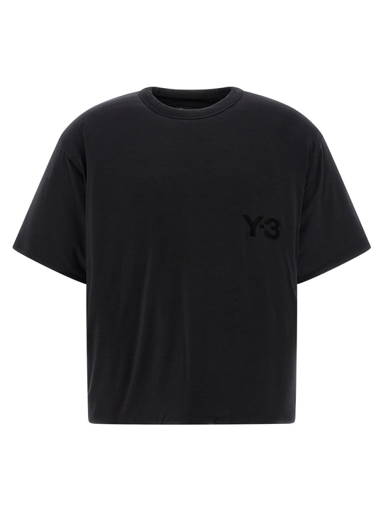 Y-3 Padded T Shirt Nero