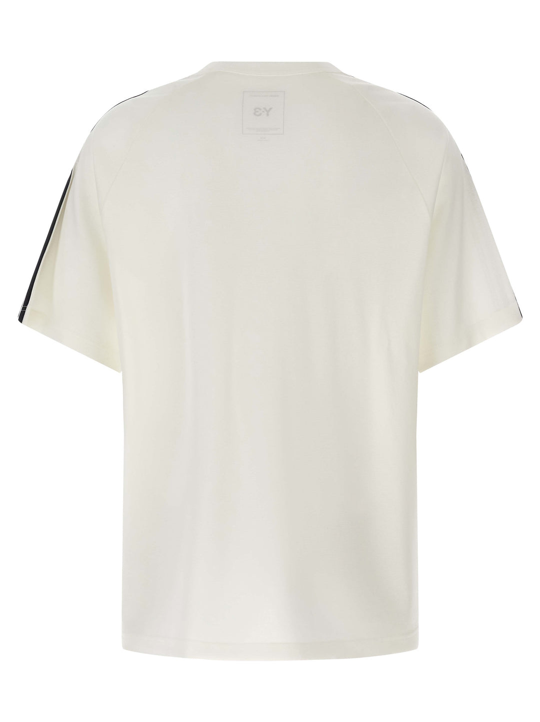 Y-3 Y-3 Short Sleeve Tee 3-Stripes T shirt - Bianco | 51f507aed6a90eb587ae3acd81f41f2afc04951e