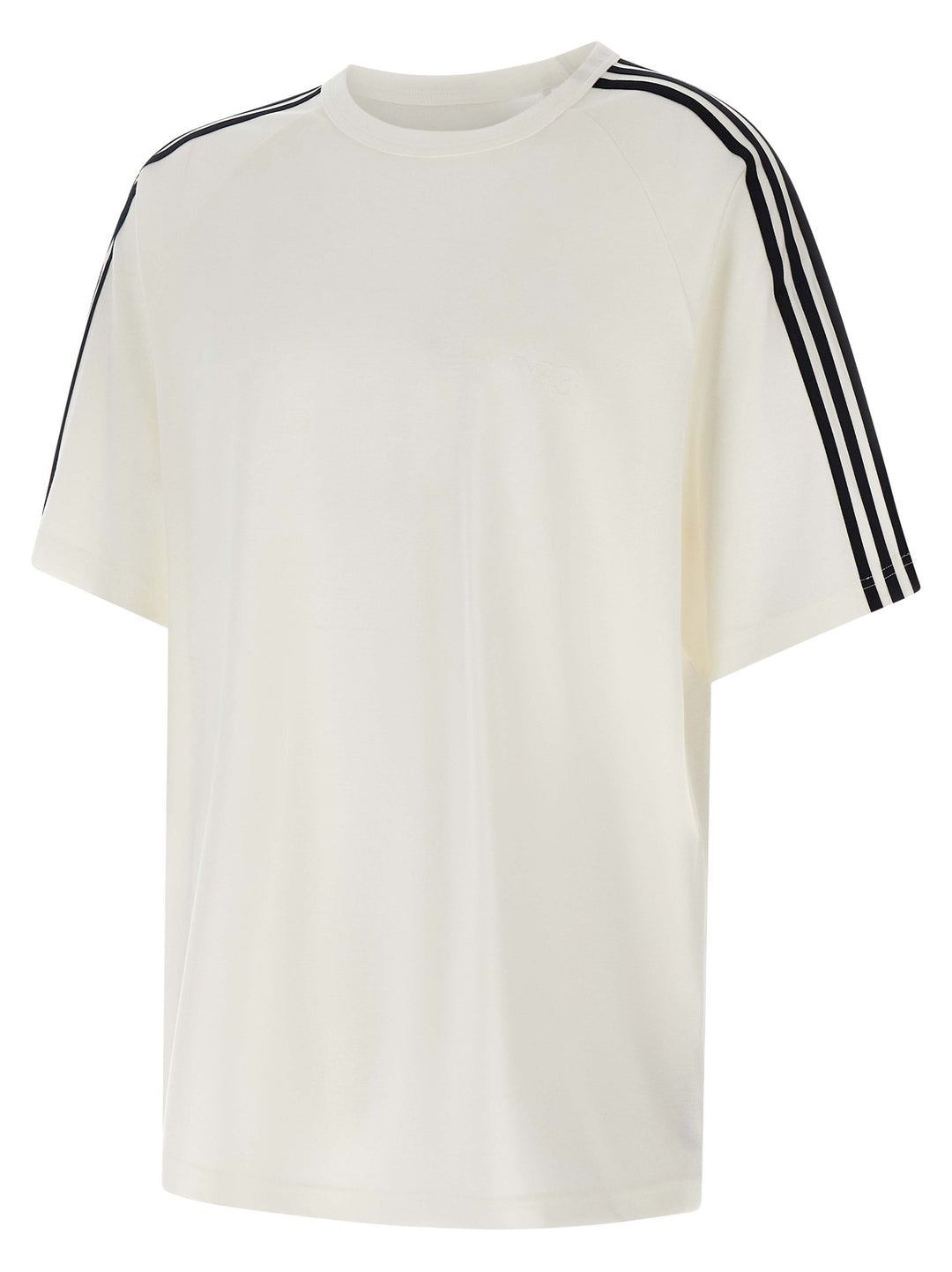 Y-3 Y-3 Short Sleeve Tee 3-Stripes T shirt - Bianco | af574dc4285fafa11e259f20ac4f596f2a54c46c