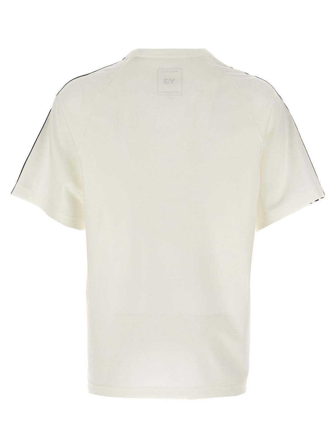 Y-3 Y-3 Short Sleeve Tee 3-Stripes T shirt - Bianco/Nero | 62915a8c7acd185d40f1cb13530b132916d64e2f